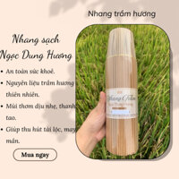 NHANG TRẦM HƯƠNG SẠCH 3TẤC - 1 BÓ 0,5kg ~ MÙI NGUYÊN BẢN KHÔNG TẨM DỊU NHẸ