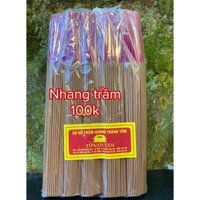 Nhang trầm sạch 100 cây 40cm mang lại bình an may mắn tài lộc - trầm hương thành tâm