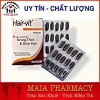 [Nhập khẩu Anh Quốc] HEALTH AID HAIR- VIT Hỗ trợ giảm gãy rụng tóc kích thích mọc tóc làm đen tóc chống bạc tóc sớm