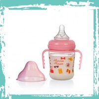 Nhập khẩu Bình Sữa Cổ Rộng Có Tay Cầm 125ml / 250ml Disney Baby ( 4OZ DN80133 / 8OZ DN80132 ) Chính hãng