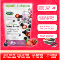 [NHẬP KHẨU CANADA] Trái Mọng Tổng Hợp Dâu Tây, Việt Quất, Mâm xôi đông lạnh Snowcrest - Frozen Assorted Berries