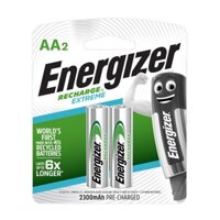 [NHẬP KHẨU CHÍNH HÃNG] Bộ 2 Viên Pin sạc 2A Energizer AA 2300mAh (vỉ 2 viên)