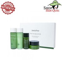 [NHẬP KHẨU CHÍNH HÃNG] Bộ Dưỡng Da Innisfree Trà Xanh Green Tea Special Kit EX Set (4 Sản Phẩm)