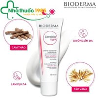 (Nhập khẩu chính hãng) Kem dưỡng ẩm làm dịu da Bioderma Sensibio Light - 40ml