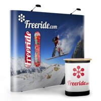 [Nhập khẩu chính hãng] Khung backdrop di động băng dính từ 230x230 chân thẳng