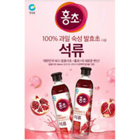 [NHẬP KHẨU CHÍNH HÃNG] Nước Hongcho Vị Lựu Daesang Hàn Quốc Chai 900ML / 대상) 마시는홍초 석류, 500ml,  900ML