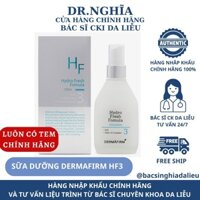 [NHẬP KHẨU CHÍNH HÃNG] Sữa Dưỡng Cấp Nước Dermafirm HF3 Hydro Fresh Formula Dưỡng Ẩm Cấp Tốc Da Mặt