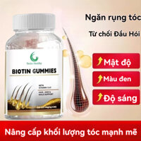 💨Nhập khẩu của Anh Viên uống cho tóc Kẹo dẻo Biotin 5000 mcg  Hỗ trợ sự phát triển của tóc và mó 30 viên nang/chai