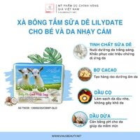 [Nhập khẩu - Date xa] Xà bông tắm sữa dê cho bé – Baby Me Goat Milk Soap – 100g