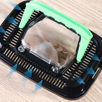 Nhập Khẩu Di Động Thắt Lưng Chuyển Đổi Vách Ngăn Trong Suốt Bọ Cánh Cứng Động Vật Nhân Tạo Hộp Thoáng Khí Bò Thú Cưng clz3.21