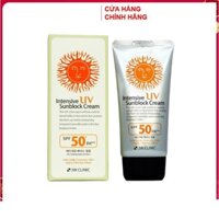[Nhập Khẩu Hàn Quốc] Kem chống nắng 3W Clinic Intensive UV Sunblock Cream Hàn Quốc SPF 50 PA+++ 70ml