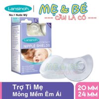 [Nhập Khẩu] Hộp 2 Núm Trợ Ty Lansinoh Silicon Mềm 20mm/24mm