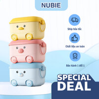 [Nhập Khấu] Hộp Đựng Đồ Chơi, Thùng Đựng Đồ Dùng Đa Năng Có Bánh Xe Cho Bé, Mặt Hộp Lego-Tặng Gói Khăn Ướt Home Baby