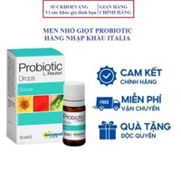 {Nhập khẩu Italia} Men vi sinh Probiotic Drops bổ sung lợi khuẩn, cải thiện hệ vi sinh đường ruột
