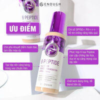 [Nhập Khẩu] Kem Nền Enough 8 Peptide Full Cover Perfect Foundation SPF50+ PA+++ 100ml