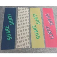 Nhập khẩu lắc junt griptape đá đôi đuôi ván trượt giấy nhám chống trượt vải cát mịn phun UV 33 * 9 nhãn dán giấy nhám