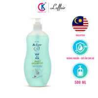 [Nhập khẩu Malaysia] Sữa tắm gội cho bé Laffair Be Love chiết xuất thảo mộc thiên nhiên 500ml (dịu nhẹ như Johnson baby)