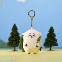 nhập khẩu Móc Khóa Line Friends BTS BT21 B129 Chính Thức Trang Trí Túi Xách Thông Dụng