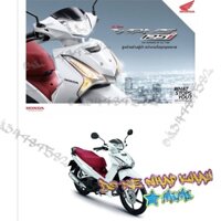 [NHẬP KHẨU] NẠ WAVE125I 2018 MÀU TRẮNG (2017-2018) HONDA THÁI LAN (1 Cái) | 64313-K73-T60ZD 4