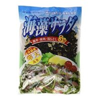 [Nhập Khẩu Nhật] Rong Biển Hỗn Hợp Wakame Kanten 70g Nấu Canh Nấu Lẩu Trộn Salad Gỏi