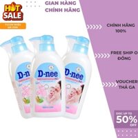 (NHẬP KHẨU) Nước rửa bình sữa & rau quả D-nee 500ml , Nước xúc bình sữa , bình nước cho bé .. ..