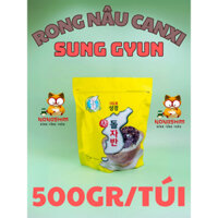 (Nhập Khẩu) Rong Nâu Canxi Sung Gyun, Rong Biển Hàn Quốc, Rong Vụn Ăn Liền, Rong Canxi - 500Gr
