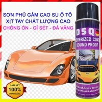 [NHẬP KHẨU] Sơn Phủ Gầm Ô tô - Sơn Phủ Gầm Xịt Tay, Chống Ồn, Chống Rỉ Sét, Mọt Khung Xe, Tăng Độ Cách Âm Ô tô DSQ 700ML