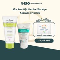 [Nhập Khẩu] Sữa Rửa Mặt Dành Cho Da Dầu Mụn Floslek Anti Acne Face Cleansing Gel 125ml, 200ml