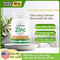 Nhập khẩu từ Hoa Kỳ Viên Bổ Sung Kẽm Zinc  - 50mg - Hộp 60 -  viên nang - Tăng cường hệ miễn dịch Giảm mụn💠💠