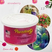 [Nhập Khẩu USA]Sáp thơm Phòng và Ô tô Paradise Srawberry Dâu tây.caramen.vani 13