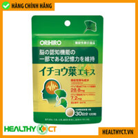 (Nhập Khẩu) Viên uống bổ não Orihiro Ginkgo Biloba 120 viên