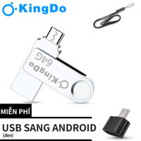 [Nhập KINGDO  giảm 10% tối đa 200k đơn từ 130k]USB 64GB - Bảo hành 5 năm - Usb mini chống nước Quà tặng miễn phí  Đầu chuyển OTG USB sang Micro USB (dành cho android)