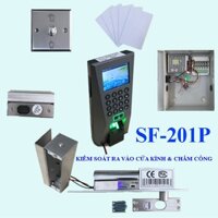 [Nhập KYTHSG202 giảm 100k đơn từ 1,5tr] Hệ Thống Kiểm Soát Cửa Chấm Công SF-201P