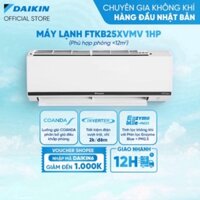 [NHẬP MÃ DAIKIN6 - GIẢM 6%][Miễn phí công lắp] Model mới 2023 - Máy Lạnh Daikin Inverter 1 chiều FTKB25XVMV 1HP