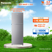 [NHẬP MÃ ELPN2TG GIẢM 20% TỐI ĐA 2TR] [GIAO MIỀN NAM] Tủ lạnh Panasonic 2 cánh ngăn đá trên NR-TV341BPS9-Bảo hành 2 năm