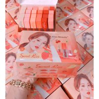 [nhập mã freeship xk10k] Son tint Sweet Lips trái cây, Son tint trái đào Thái Lan, Son tint - Hàng nội địa chuẩn Thái