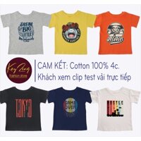 👕[Nhập mã KAYZ1009 Để giảm 10k đơn 200k] Áo Phông - Áo thun Bé Trai KAYZING Cotton 100% 4Chiều Thoáng Mát 1T-8T: Mã 008