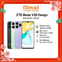 [Nhập MIMAV50DC Giảm 100K] Điện Thoại ZTE Blade V50 Design | 16GB/128GB | 6.6'' Full HD+ | Octa Core 1.6GHZ | 5000mAh ..