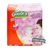 [NHẬP MKB65K GIẢM 65K ĐƠN TỪ 1TR] 72 miếng lót sơ sinh Goodry size Newborn 1 cho bé sơ sinh