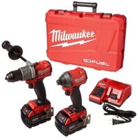 NHẬP MỸ - COMBO KHOAN VÍT PIN SẠC MILWAUKEE 2997-22 M18 FUEL™ 2-Tool Combo Kit: Hammer Drill/Impact