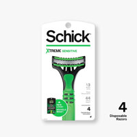 NHẬP MỸ - DAO CẠO SCHICK 3 LƯỠI XTREME SENSITIVE CHO DA NHẠY CẢM