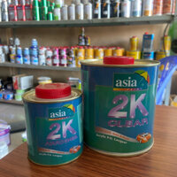 (Nhập Singapore )Dầu Bóng 2K Asia Bóng Đẹp Sơn Xe,Sơn Máy Lạnh, Sơn pU-Sơn Xe-Keo Bóng