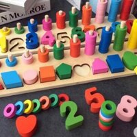 [Nhập TOYAPR10 giảm 10K]Đồ chơi giáo dục - Bảng lắp ghép