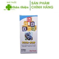 {Nhập Úc} VITA KID – Bổ sung vitamin, khoáng chất giúp tăng sức đề kháng, mắt sáng, dáng cao, thông minh (30 viên)