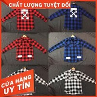 Nhập WAP11 giảm 20k đơn từ 200k -   ÁO SƠ MI FLANNEL OFF UNISEX