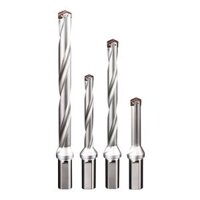 Nhập xẻng kim cương kim cương coxyllar Blade đã thêm U Kim cương Xử lý lỗ sâu Xử lý bạo lực khoan vương miện mũi khoan bit trong viên kim cương lạnh Phụ kiện máy khoan