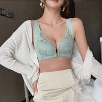 Nhật Bản Nhật Bản Hàn Quốc Áo Ngực Quần Lót Nữ Không Dây Dày Ngực Nhỏ Tập Hợp Hỗ Trợ Hàng Đầu Áo Ngực Có Thể Điều Chỉnh