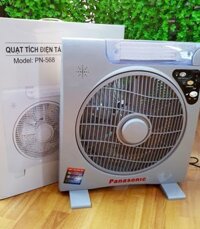 {Nhật Bản} Quạt Điện Tích Điện Panasonic Nhật Bản, Có Đèn Chiếu Sáng, Quạt Tích Điện 2 Bình Siêu Khỏe, Siêu Mát, Vận Hành Êm Ái, An Toàn Tuyệt Đối Với Trẻ Nhỏ, Nhà Nào Cũng Nên Có 1 Cái Phòng Khi Mất Điện Mưa Gió Bão Lũ, Tiện Lợi Cho Mỗi Gia Đình, Mẫu Mới 2025…