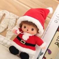 Nhật Bản Sekiguchi Sản Xuất Monchhichi Monchhichi Bebichhichi Bé Giáng Sinh Bé Size S Chiều Cao Khoảng 15cm 234520