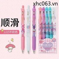 Nhật Bản ZERBA Zebra & Limited JJ15 Bút Gel Highlighter Set Melody Gemini KT Hello Kitty